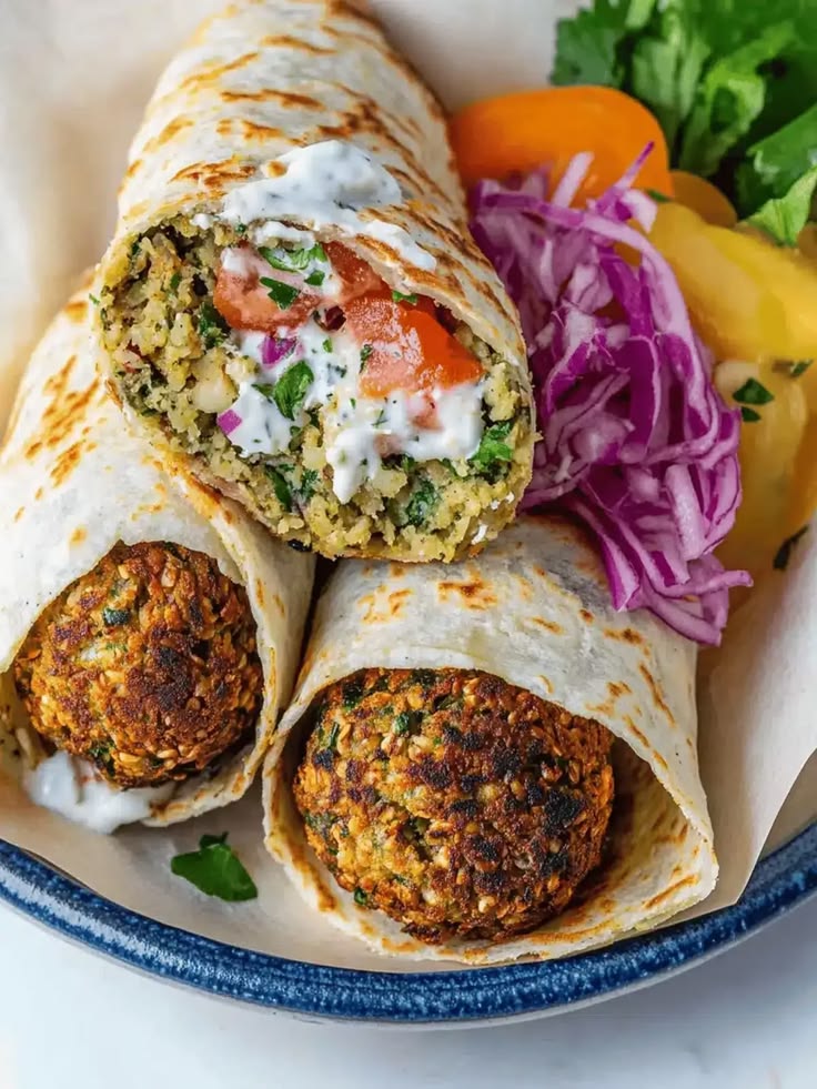 Veg Falafel Wrap