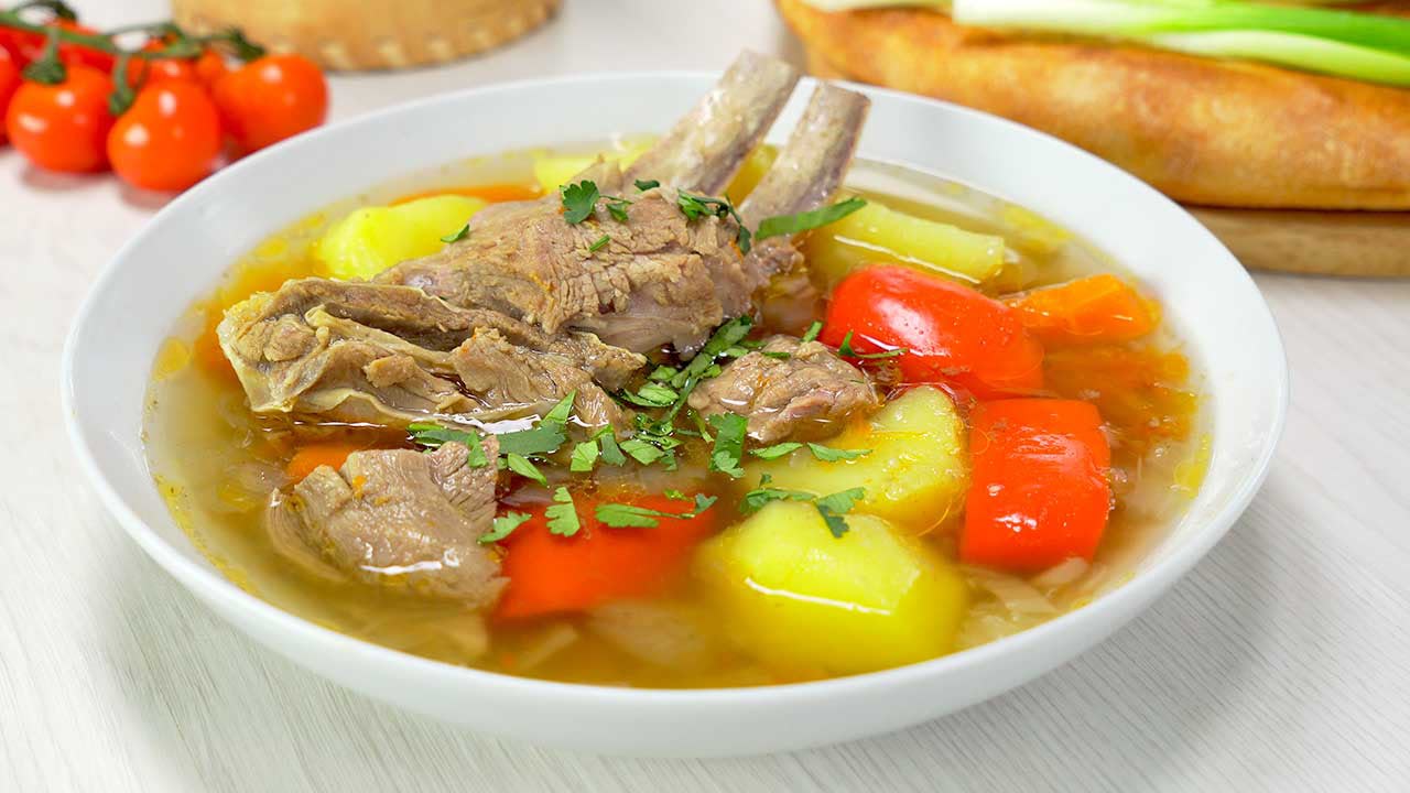 Шорпа из говядины