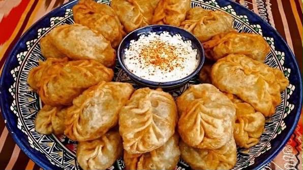 Манты на пару / жареные