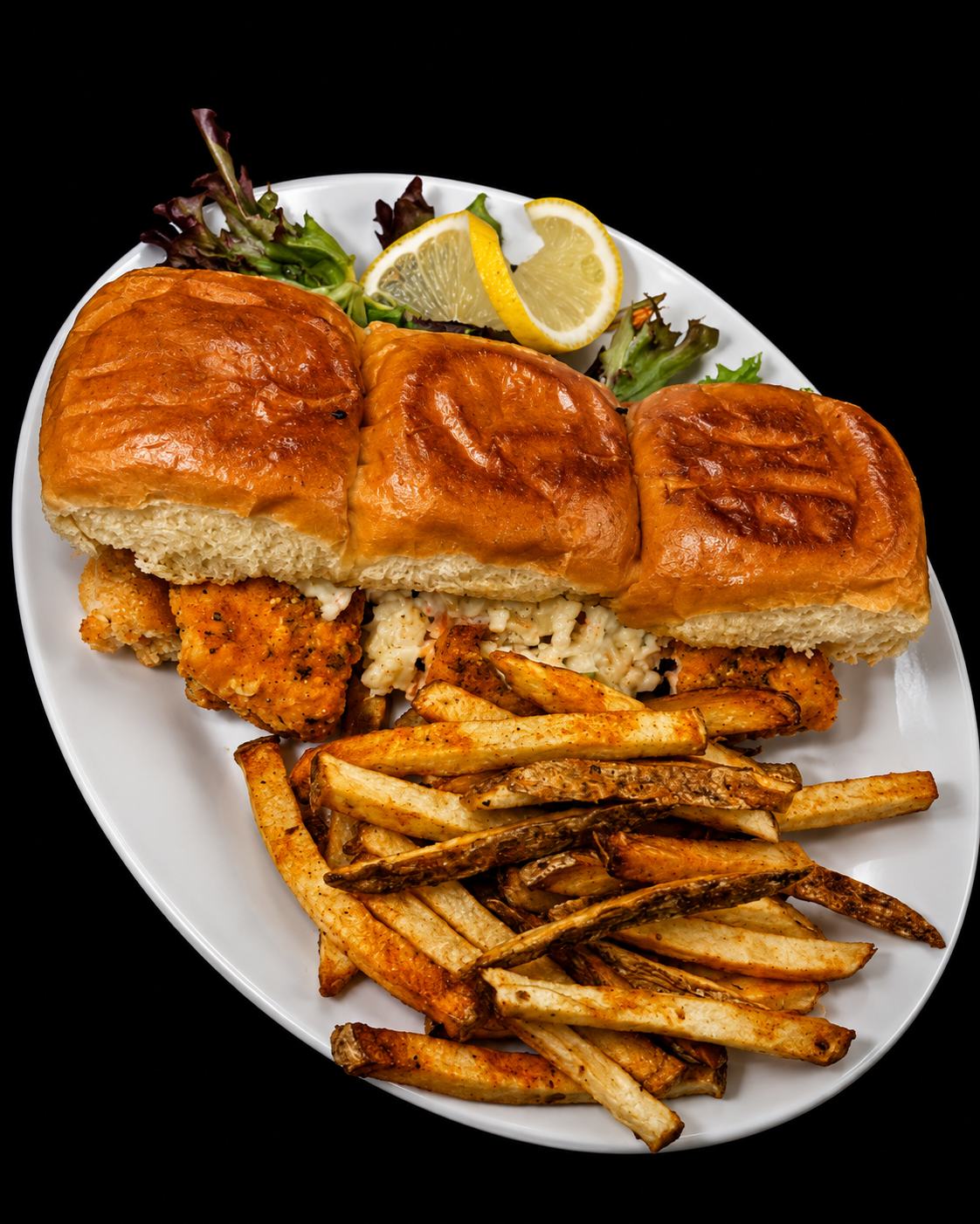 Salmon Sliders