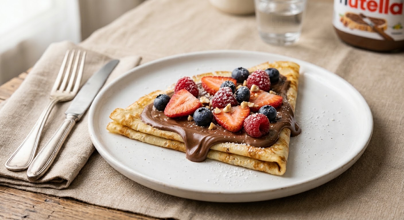 Crêpe aux Fruits 