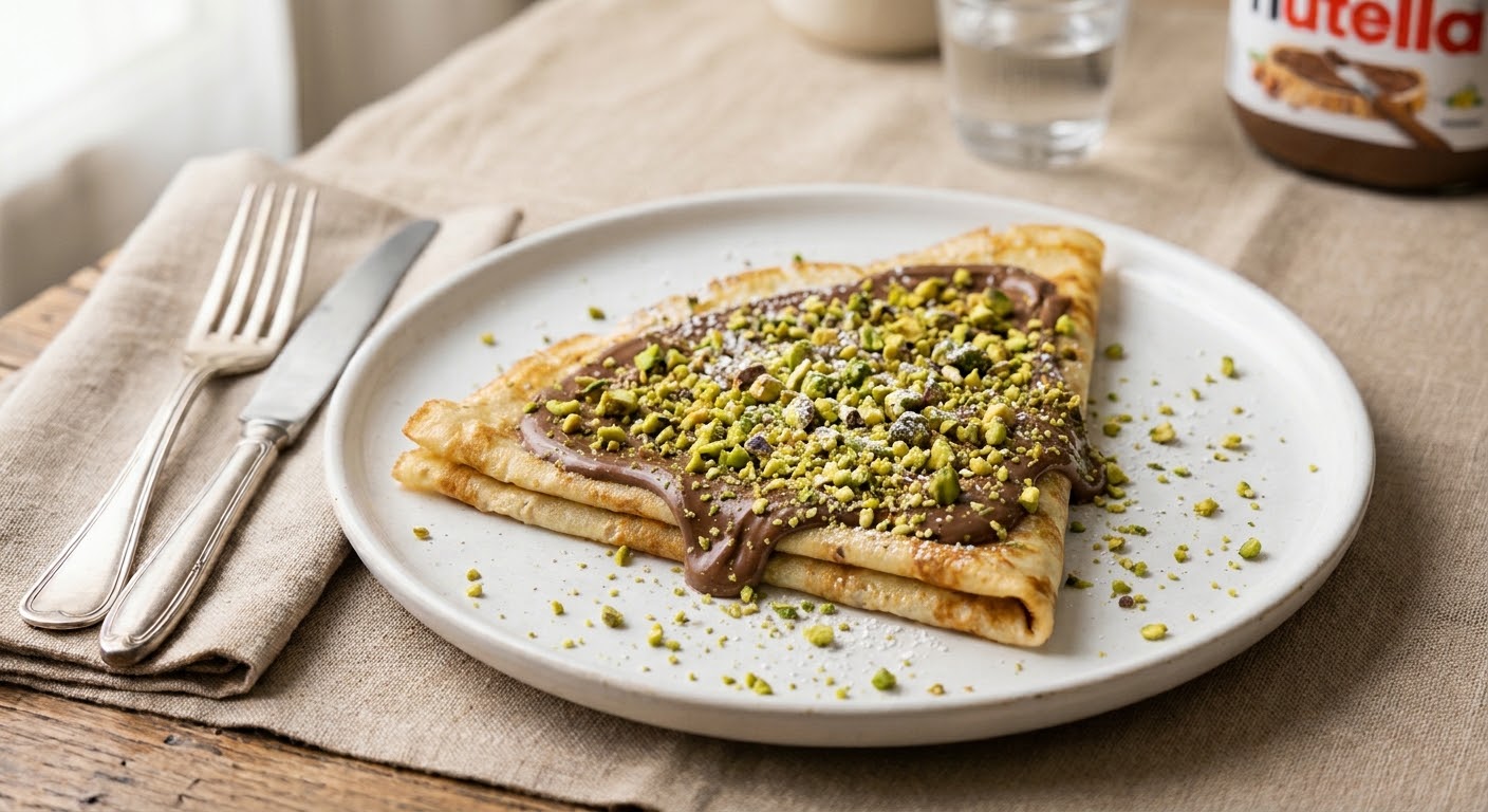 Crêpe aux fruits secs 