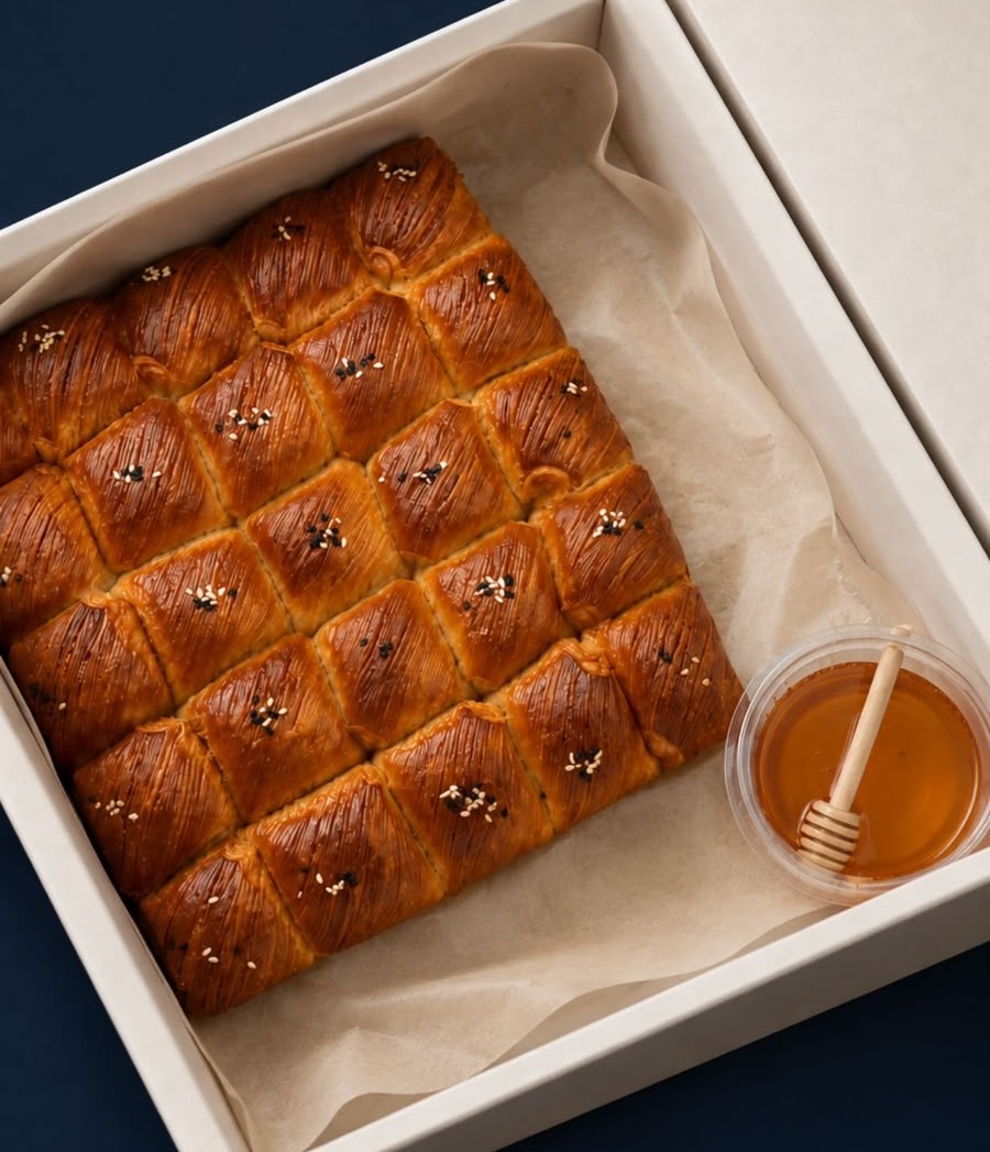 Beehive Kiri honey on top