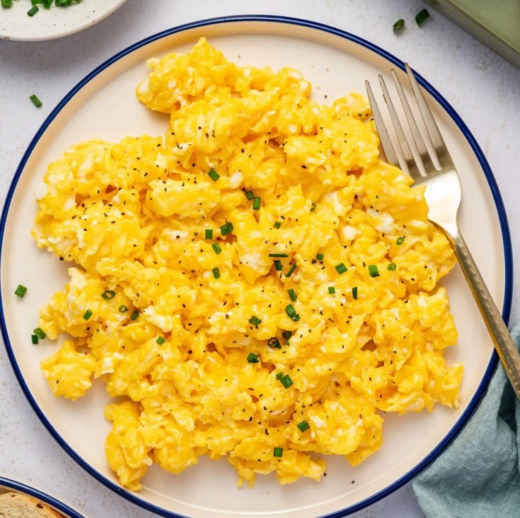 Fried Scrumbled Eggs