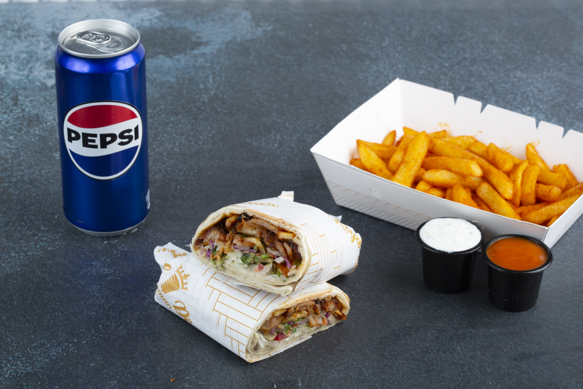Chicken wrap combo