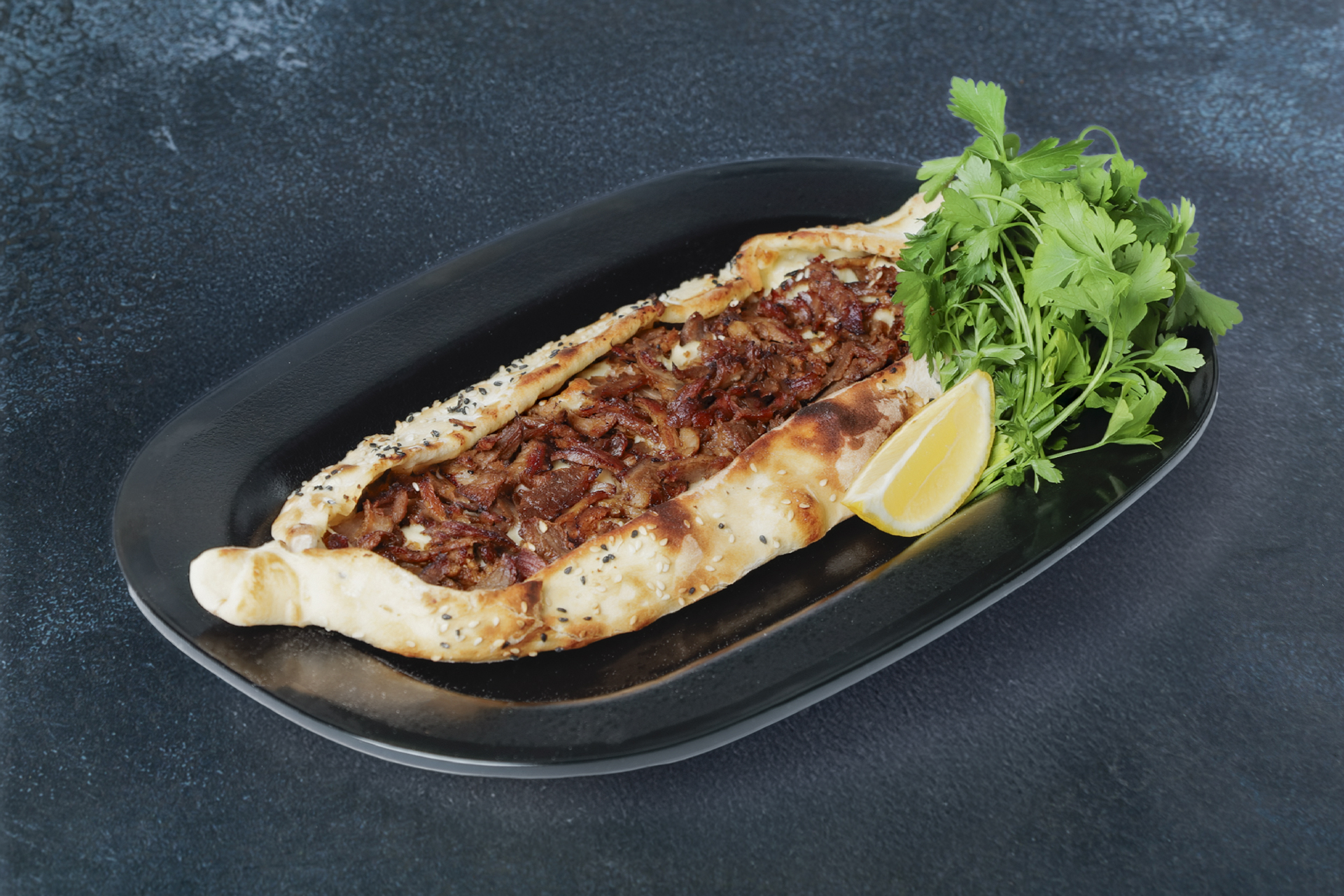 Beef pide