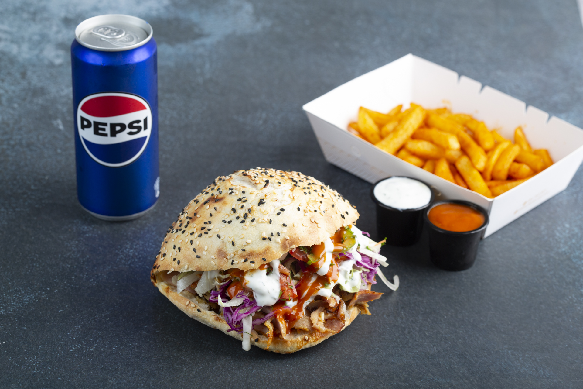Chicken doner combo