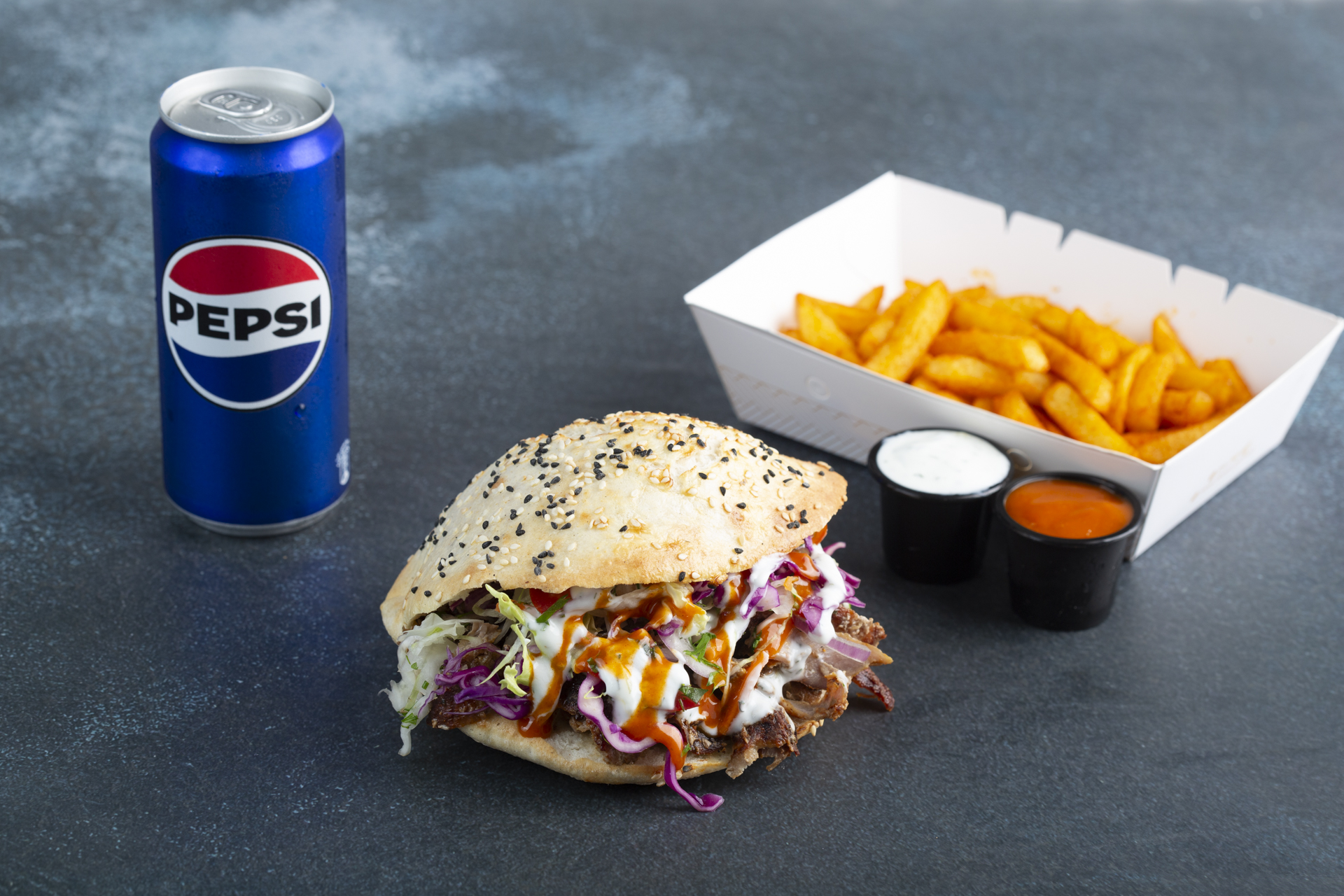 Beef doner combo