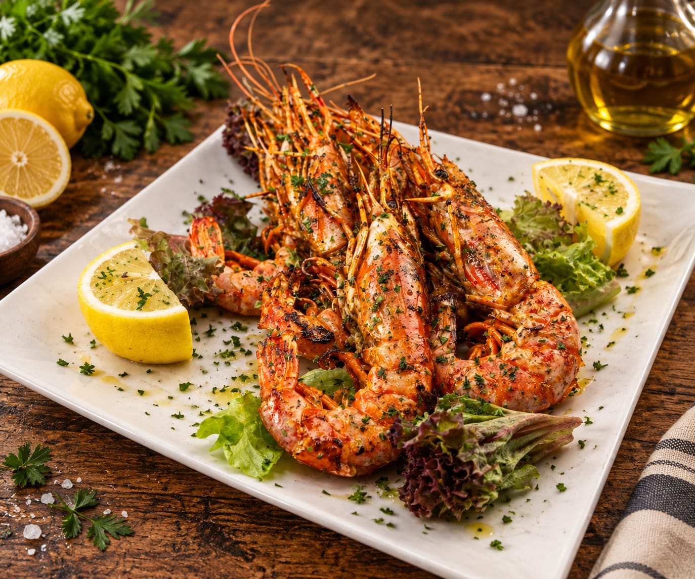 Grilled Prawns