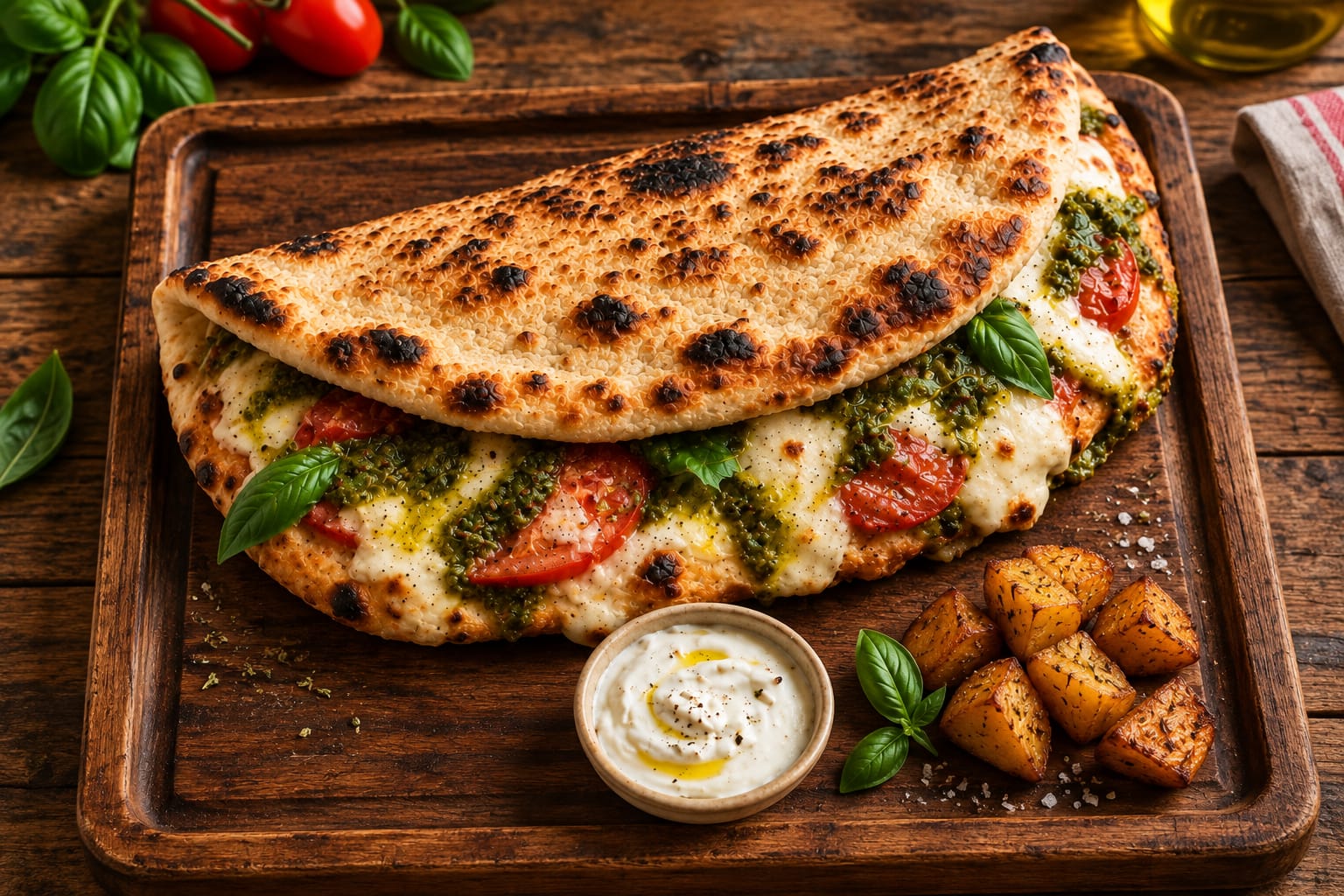 Caprese and Pesto