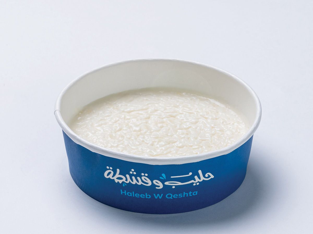 رز بالحليب ساده