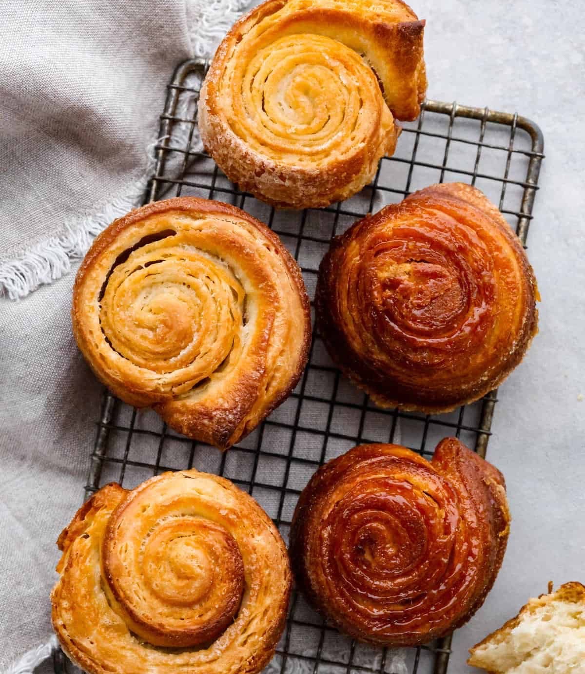 Almond kouign-amann
