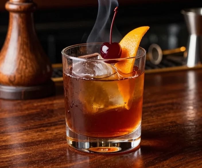 Smoked Old Fashioned